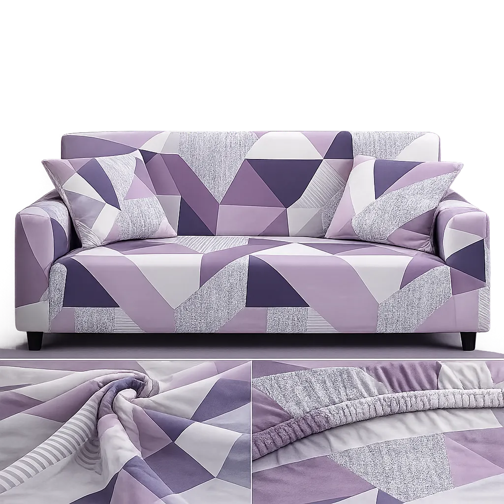 Motif Doroni - Housse De Canapé Extensible