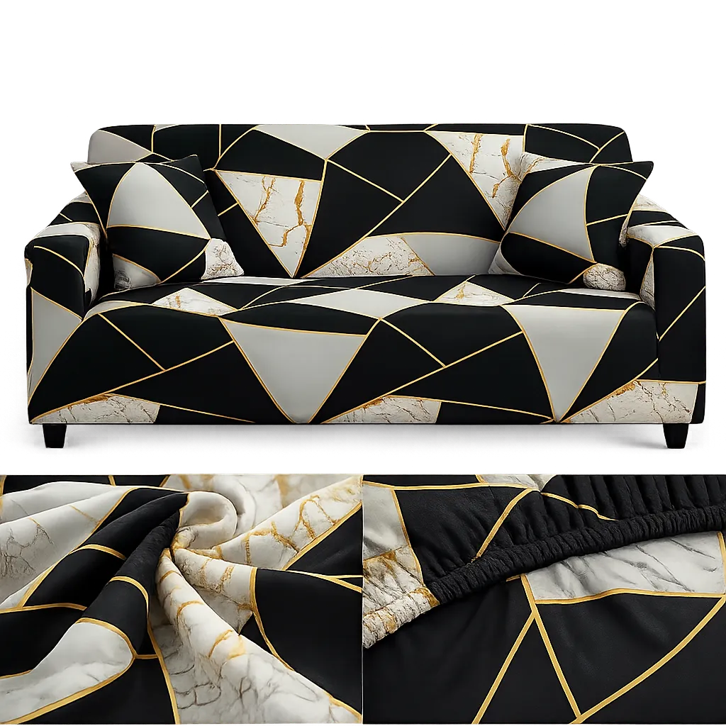 Motif Serapias - Housse de Canapé Extensible