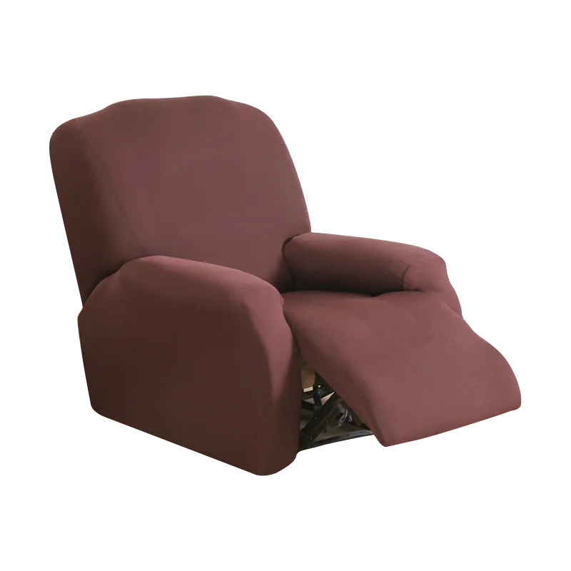 Housse de fauteuil & canapé relax inclinable – couleurs unies
