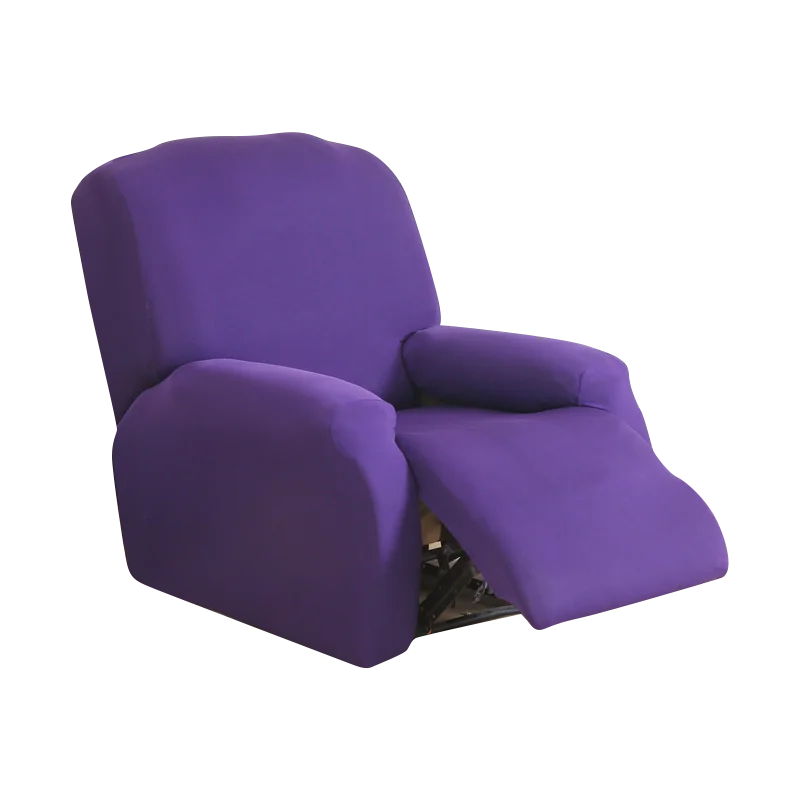Housse de fauteuil & canapé relax inclinable – couleurs unies