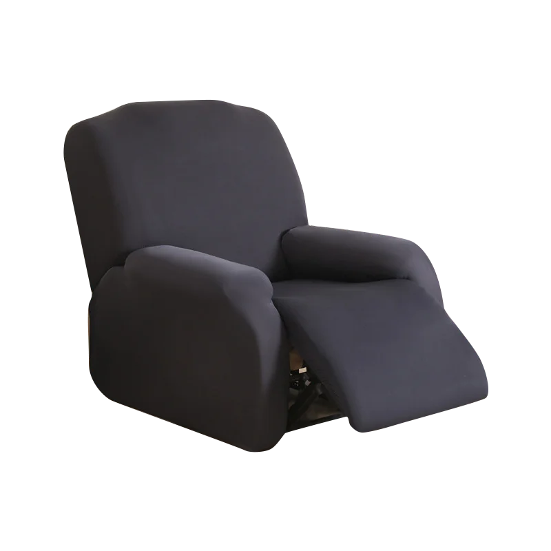 Housse de fauteuil & canapé relax inclinable – couleurs unies