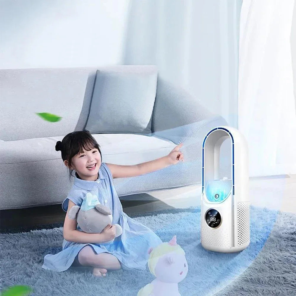Climatiseur mobile portable USB - 3 en 1 Refroidisseur d'air silencieux
