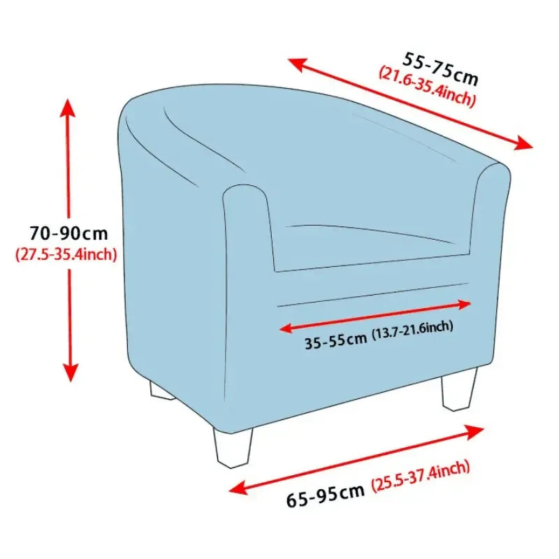 housse-gris-clair-de-fauteuil-club-extensible – La Maison de la Housse