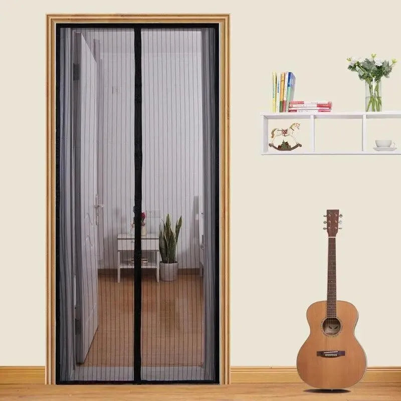 moustiquaire-rideau-de-porte-anti-insectes-sans-percage-210-x-100cm – La Maison de la Housse