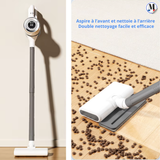 Aspirateur Laveur Balai Sans Fil pour Tous les Sols