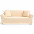 Beige - Housse de Canapé Extensible