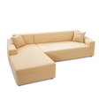 Beige - Housse de Canapé d’Angle Extensible