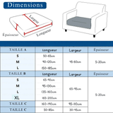 Housse de Coussin Classique Extensible | Salon de Jardin Extérieur & Intérieur
