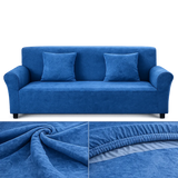 Motif Bleusaint - Housse De Canapé Extensible