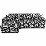 Motif Vibe - Housse de Canapé d’Angle Extensible