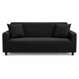 Noir - Housse de Canapé Extensible