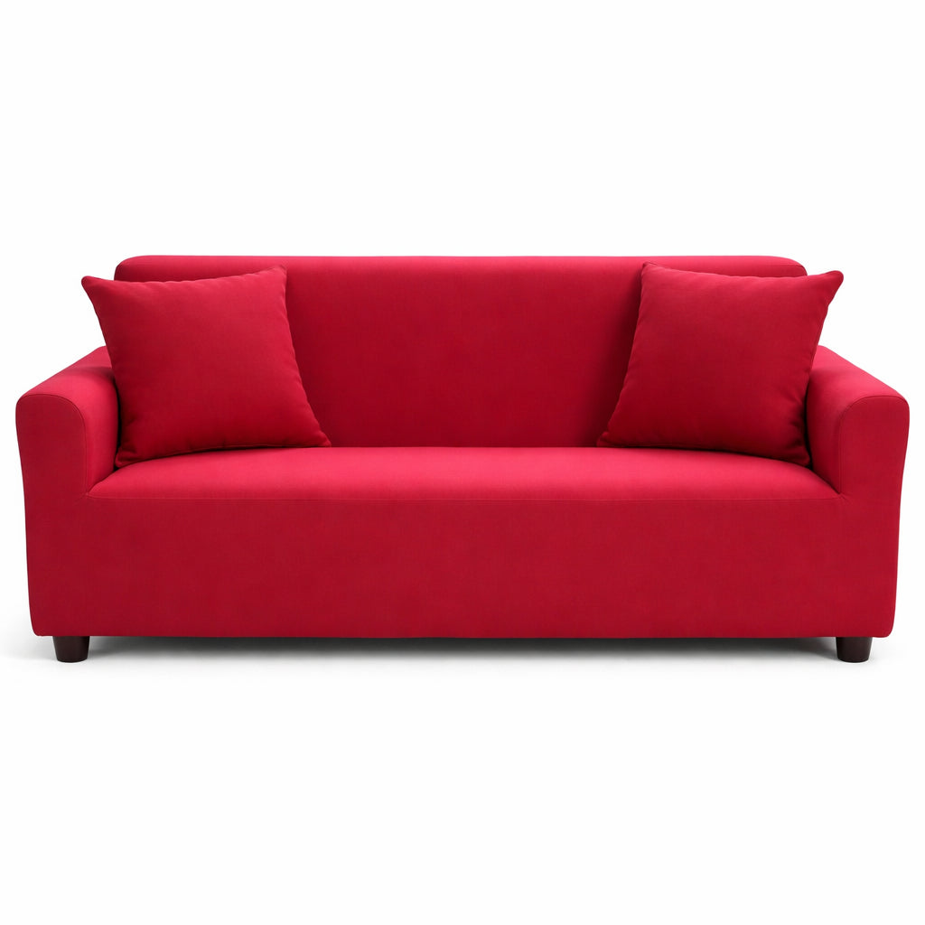 Housse de Canape Extensible rouge