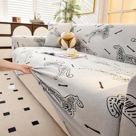 Housse de Canapé Jacquard Design