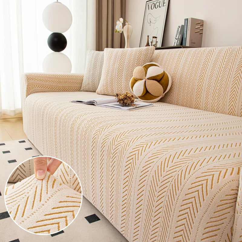 Housse de Canapé Jacquard Design
