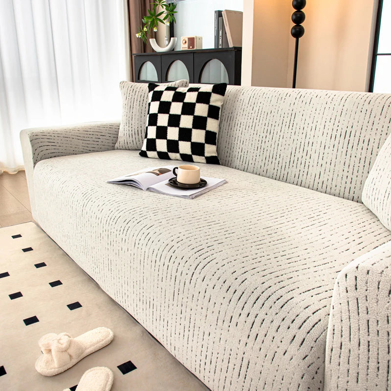 Housse de Canapé Jacquard Design