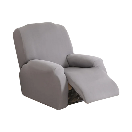 Housse de fauteuil & canapé relax inclinable – couleurs unies