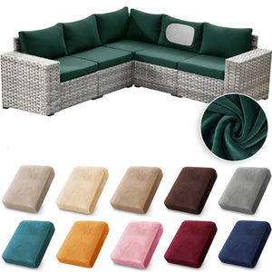 Housse de Coussin Extérieur Velours