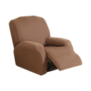 Housse de fauteuil & canapé relax inclinable – couleurs unies