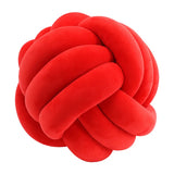 1 Coussin Boule Nœud Design – Décoratif Moderne en Velours