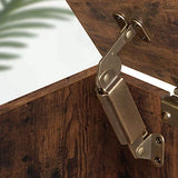 Banc de rangement en bois avec coffre