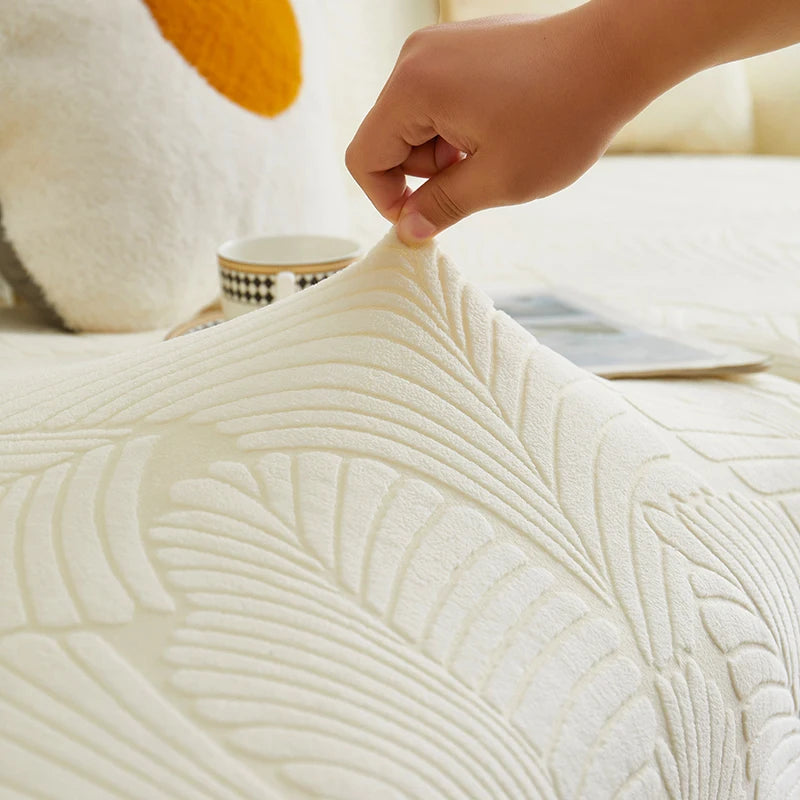 Housse de Canapé Jacquard Extensible