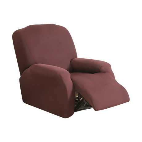 Housse de fauteuil & canapé relax inclinable – couleurs unies