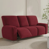 Housse de fauteuil & canapé relax inclinable – couleurs unies