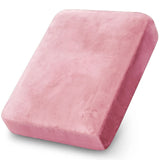 Housse de Coussin Salon de Jardin Extérieur Velours Extensible