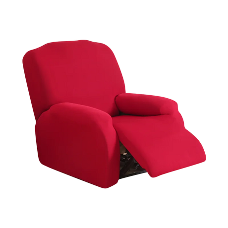 Housse de fauteuil & canapé relax inclinable – couleurs unies
