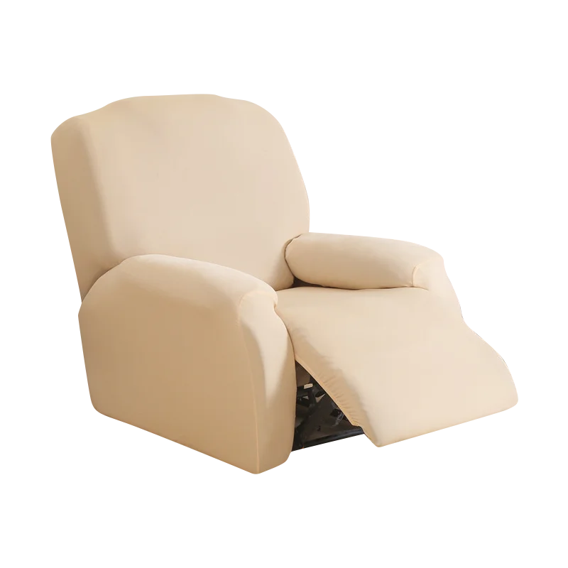 Housse de fauteuil & canapé relax inclinable – couleurs unies