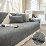 Protège Canapé Design Antidérapant – Jacquard Chenille Renforcée