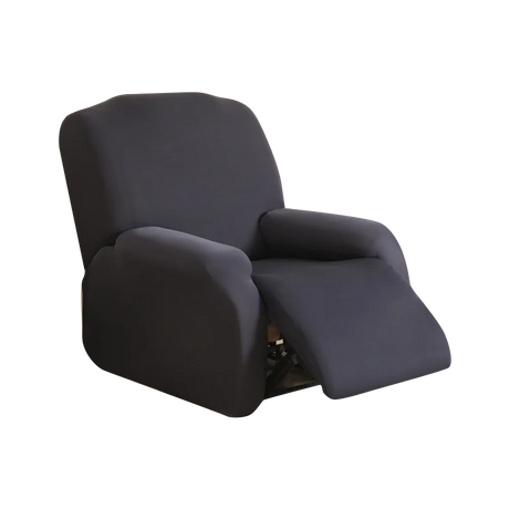 Housse de fauteuil & canapé relax inclinable – couleurs unies