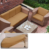 Housse de Coussin Classique Extensible | Salon de Jardin Extérieur & Intérieur