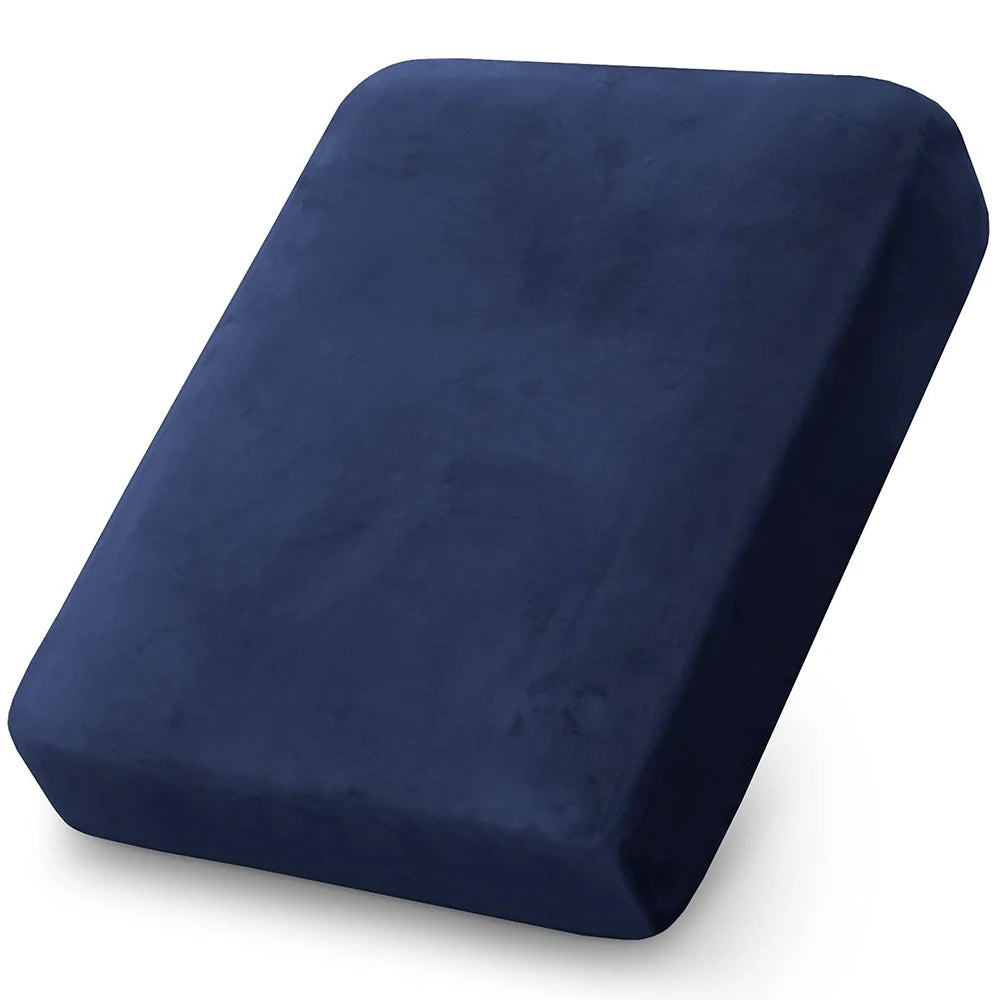 Housse de Coussin Salon de Jardin Extérieur Velours Extensible