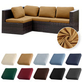 Housse de Coussin Classique Extensible | Salon de Jardin Extérieur & Intérieur