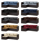Housse de Coussin Classique Extensible | Salon de Jardin Extérieur & Intérieur