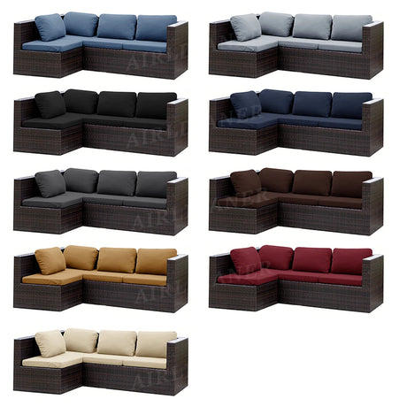 Housse de Coussin Classique Extensible | Salon de Jardin Extérieur & Intérieur