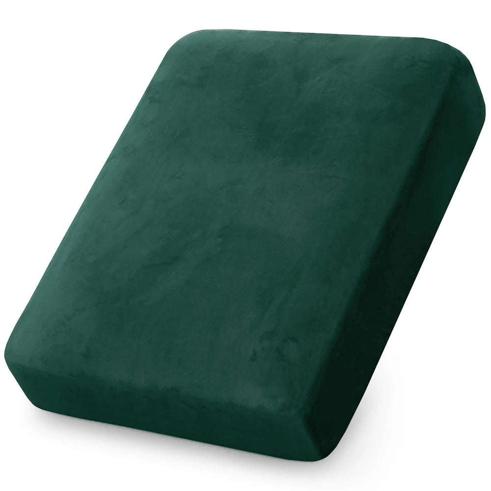 Housse de Coussin Salon de Jardin Extérieur Velours Extensible