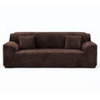 Velours Coffee - Housse de Canapé Extensible