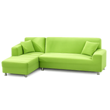 Vert Pomme Bonbon - Housse de Canapé d’Angle Extensible
