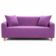 Violet Lavande - Housse de Canapé Extensible
