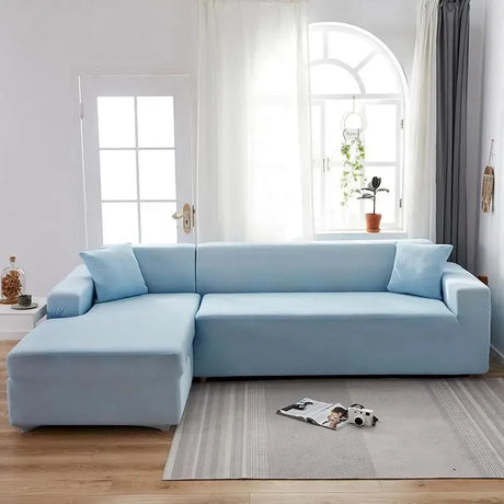 housse-bleu-clair-canape-dangle-classique – La Maison de la Housse