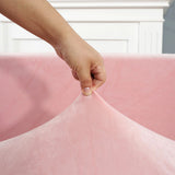 housse-de-canape-dangle-en-velours-rose – La Maison de la Housse