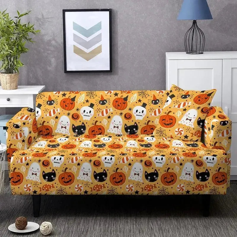 housse-de-canape-citrouille-halloween – La Maison de la Housse