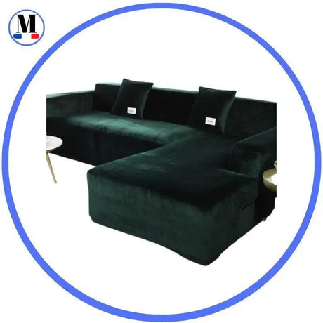 housse-de-canape-dangle-en-velours-vert – La Maison de la Housse