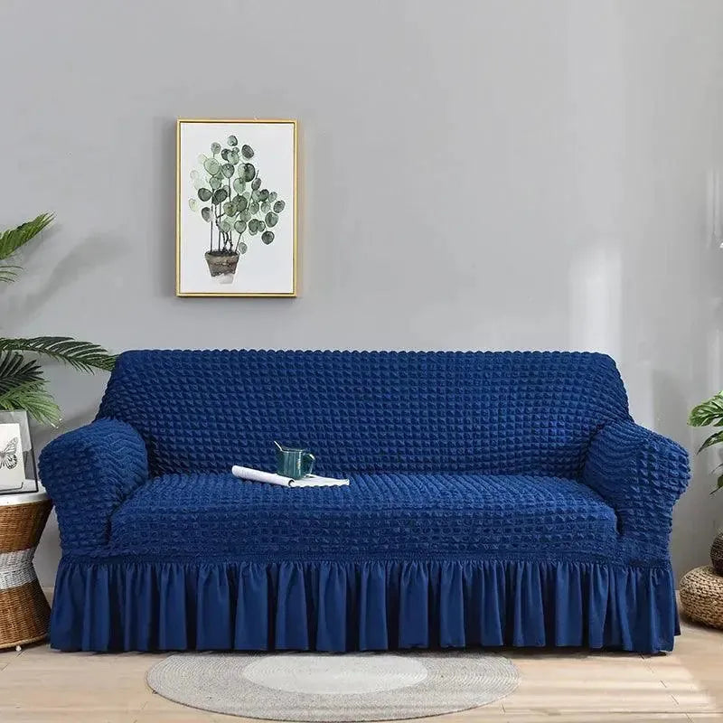 housse-de-canape-en-microfibre-style-jupe-bleu-marine – La Maison de la Housse
