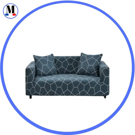 housse-de-canape-extensible-bleucrowo – La Maison de la Housse