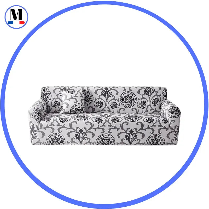 housse-de-canape-extensibles-ajustable-motif-digitalis – La Maison de la Housse