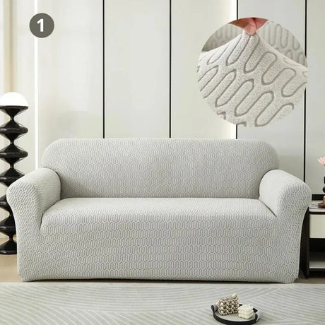 housse-de-canape-jacquard-gris-clair – La Maison de la Housse