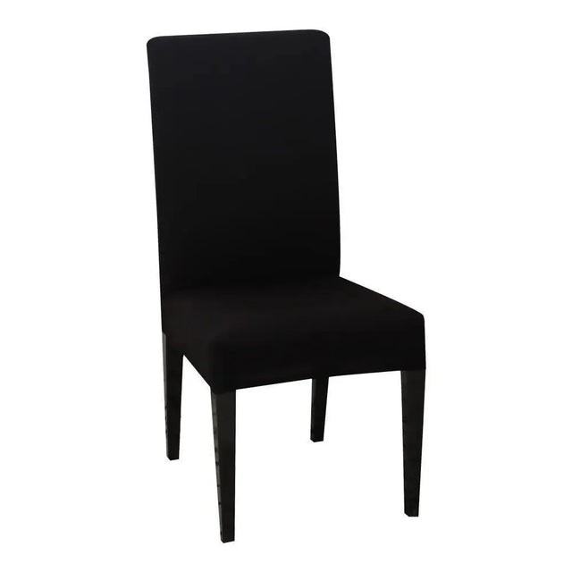 housse-de-chaise-classique-extensible-noir – La Maison de la Housse